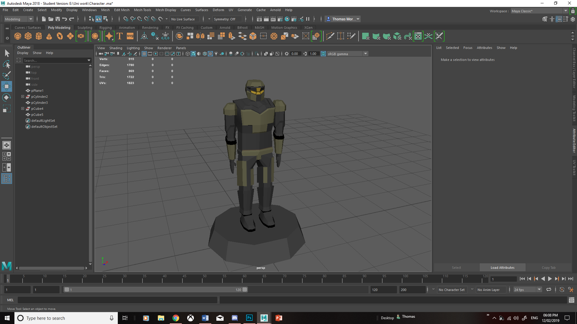 Art test: Character Production part 5 – Thomas Morphew Games art