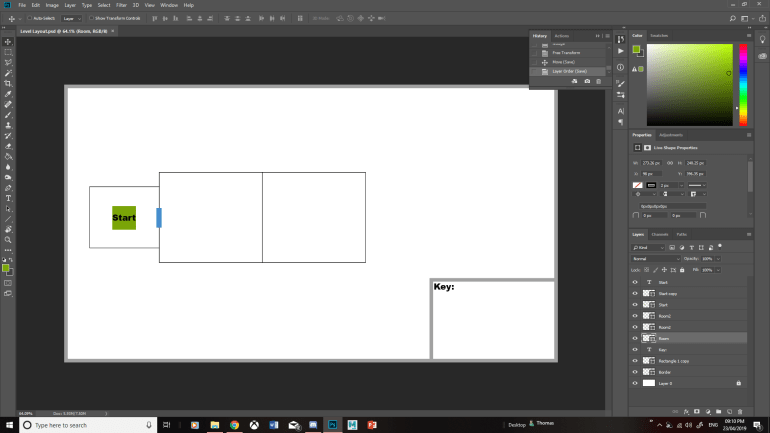 2D map